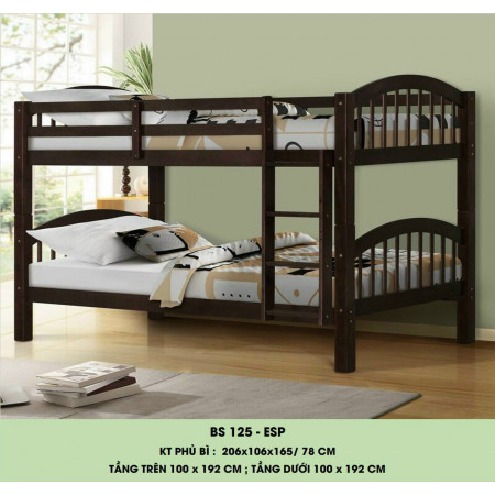 CM125 - Eps : Giường 2 Tầng Leo Thang - 1m / 1m